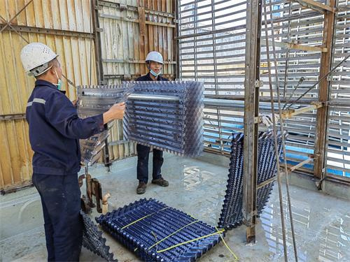 簡析冷卻塔底盤漏水原因及解決方法